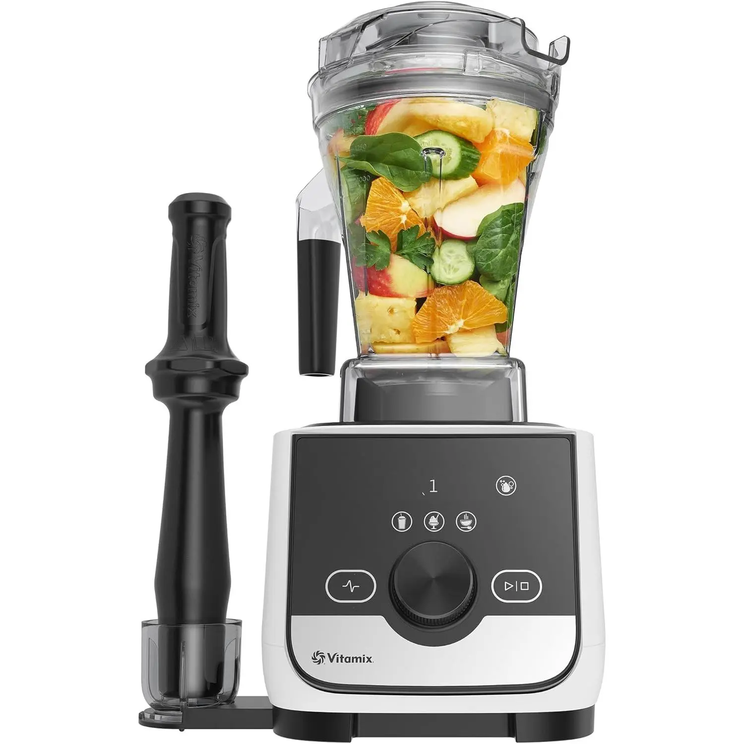 Vitamix Ascent X3 Professional-Grade Blender - 3 Blending Programs, Self-Cleaning, 48oz Container, Stainless-Steel Blades, Modern Touch, Multi-Blend, 120V AC, Polar White, 120 Volt Ac
