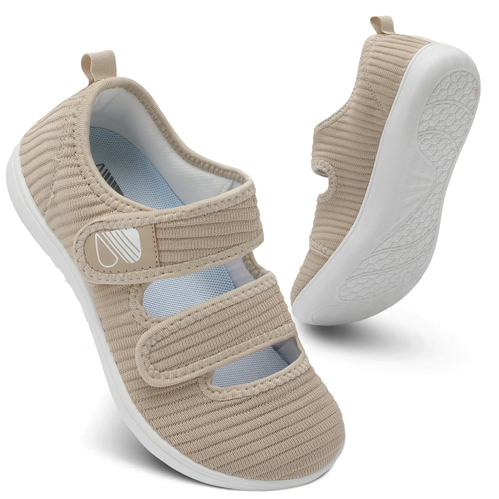 Leisfit Womens Walking Shoes Wide Diabetic Shoes Adjustable Barefoot Casual Sneakers Breathable Zero Drop Arthritis Edema Sneakers Indoor Outdoor Closed Trainer Footwear Training Runner Running Athletic shoes for women 2026 cute shoes sneakers for women t
