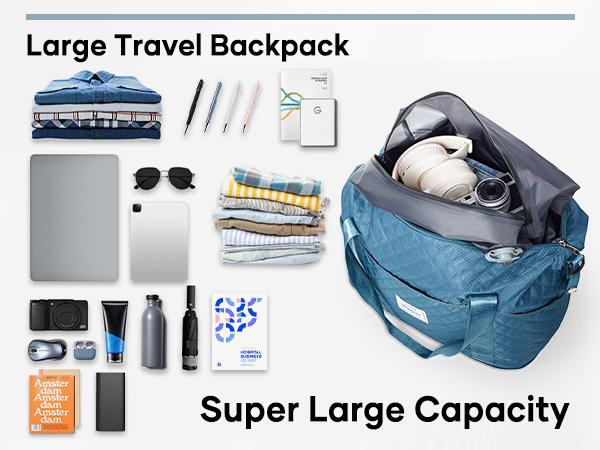Vacuum Travel Bag with Pump Carry On Travel Bag for Women Fashion Mochilas para Mujer Capacity Expansion