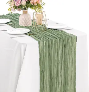 6/10 pack runner set, perfect for a romantic country wedding party, bride’s Christmas decorations, colorful outdoor event guest reception