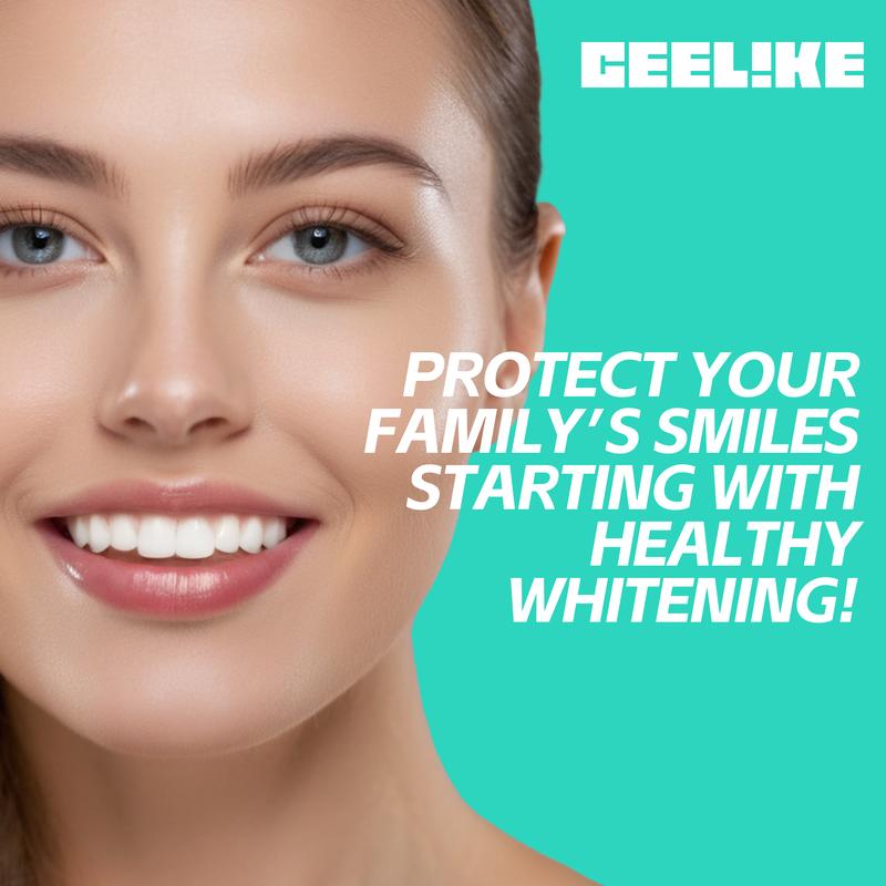 Ceelike 7-Day Teeth Strips | Enamel-Safe Formula for a Healthier & Refreshed Smile | Easy & Comfortable Fit