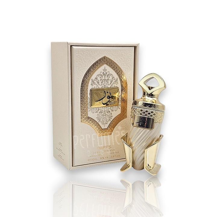 Riiffs Perfumes | Noor | Extrait de Parfum | 100 ML | 3.4 oz | Women's Fragrance | Milk - Lilly of The Valley & Praline