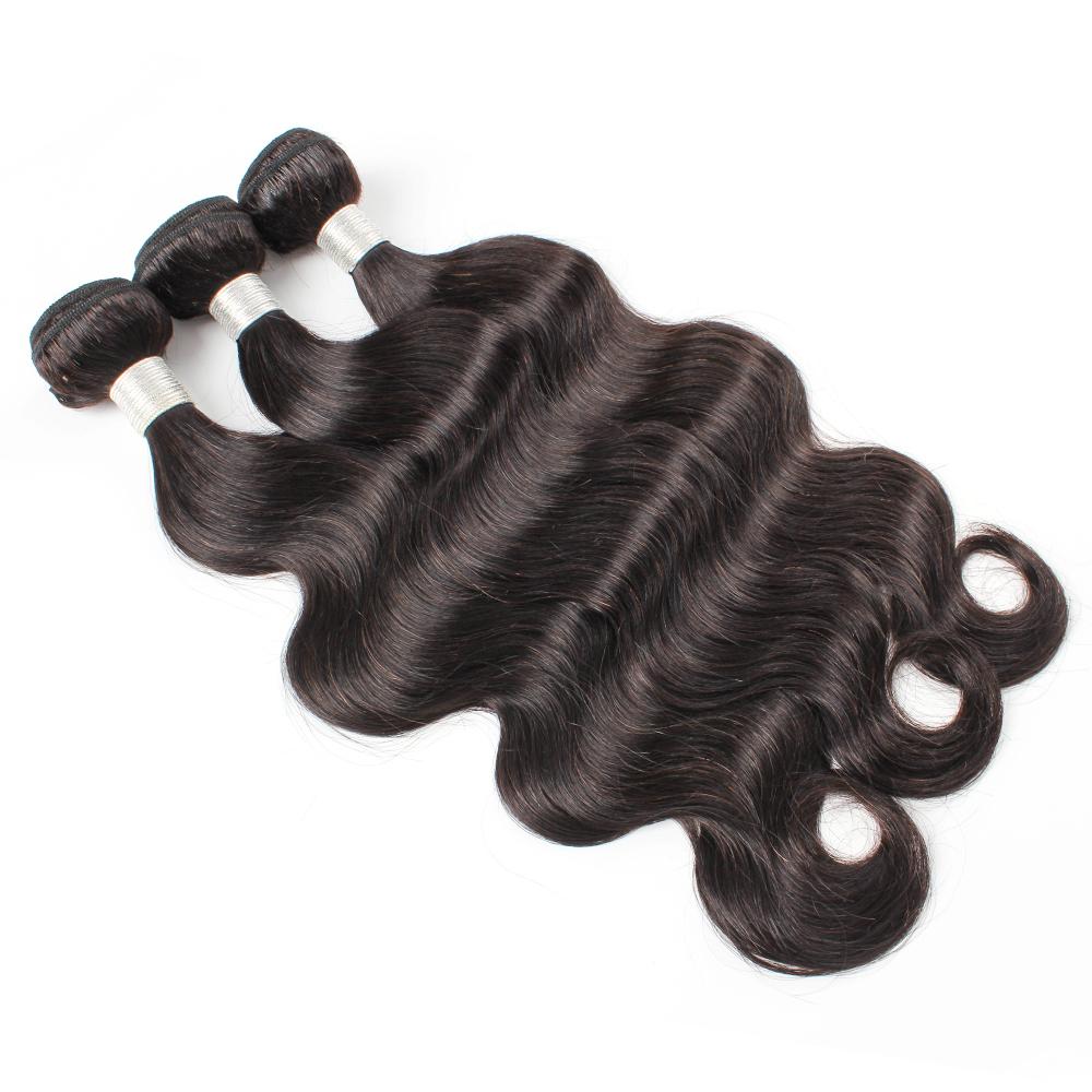 100%Real Human Hair Brazilian Body Wave Quick Weave Extensions Virgin Human Hair Weave Bundles FallFreshness