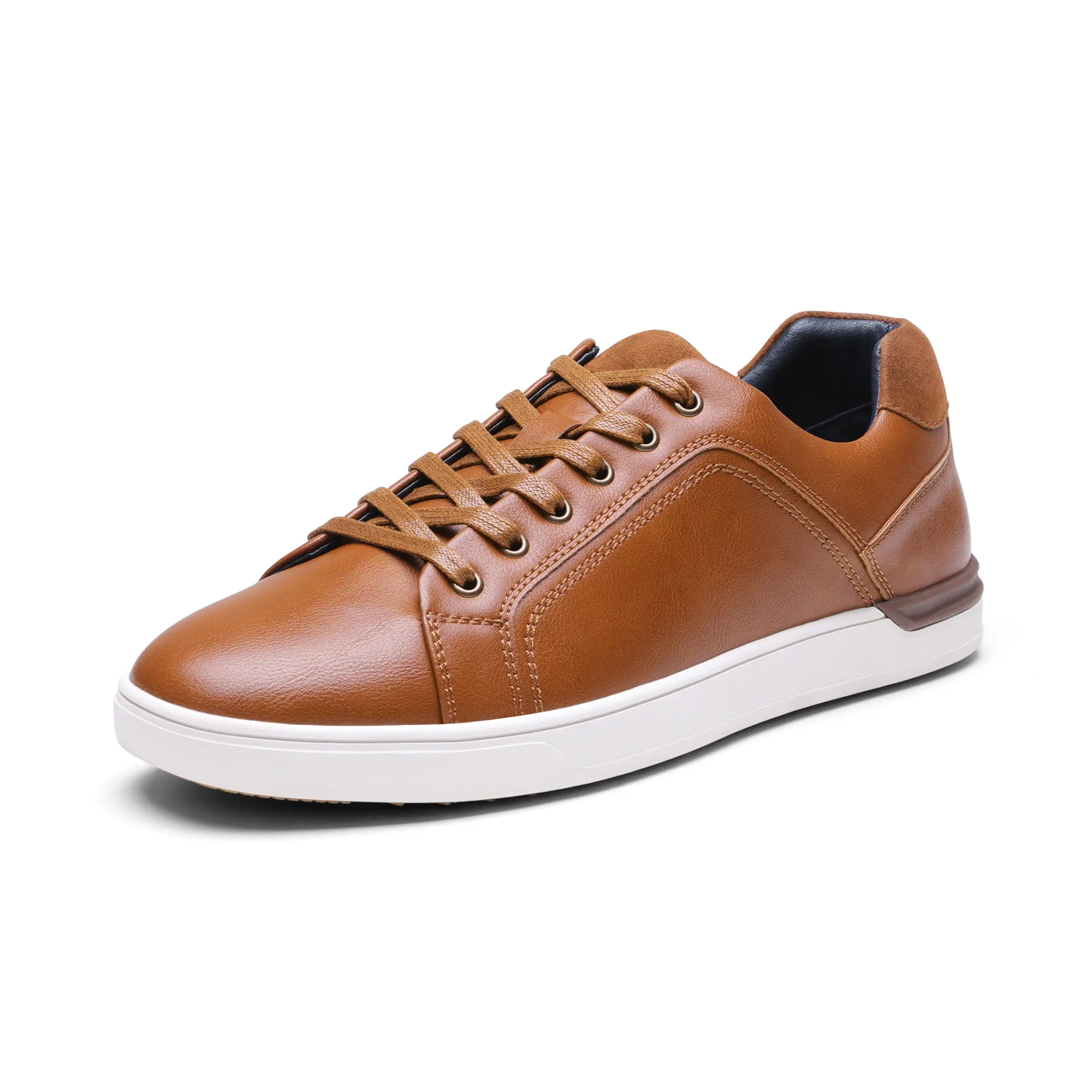 Men's Fashion Casual Trainer Footwear - Closed-Toe Lace-Up Walking Shoes