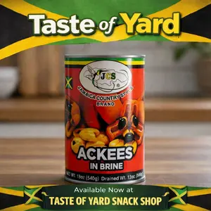 JCS Ackees in Brine – 18 oz (540 g) | Jamaican Ackee | Taste of Yard