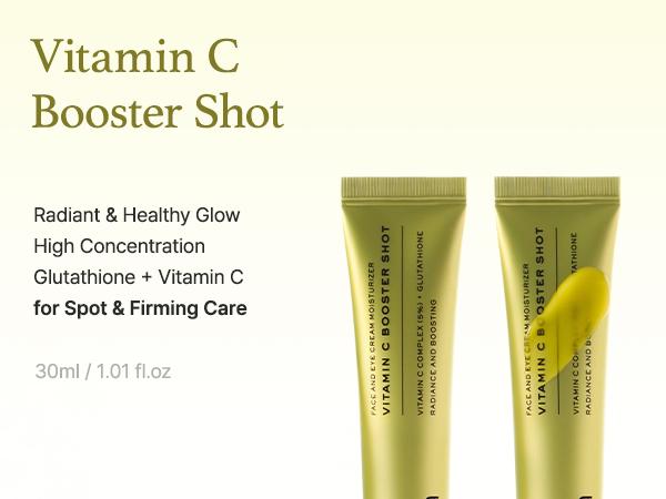 [Arencia Official] Booster Shot Skin Renewal Duo - Vitamin C & Retinal for Day And Night Brightening, Pore Minimizing, Moisturizing, and Fades Dark Spots | 1.01 fl oz + 1.01 fl oz