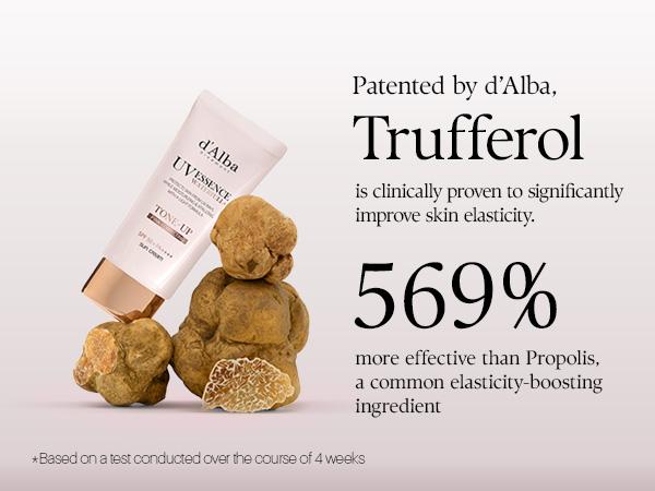 [OFFICIAL d'Alba] [2 Bottles Set] White Truffle Waterfull Tone Up Sunscreen Serum (Total 3.38 fl oz)
