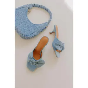 The Emersyn Denim Heel