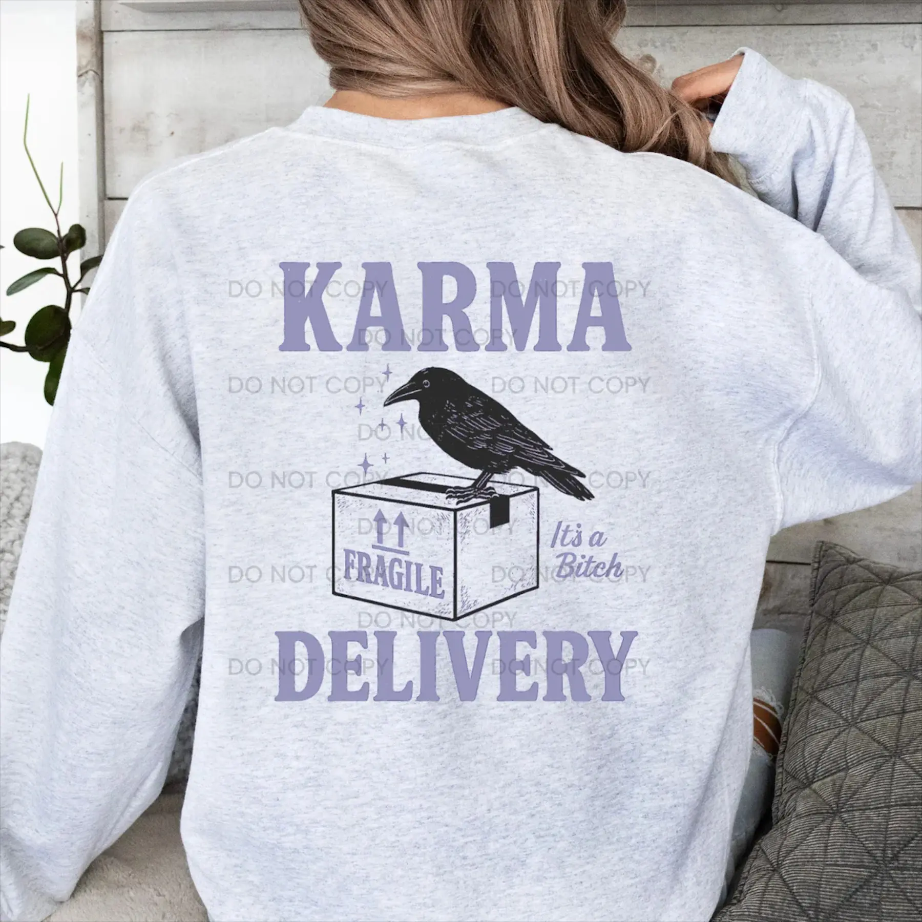 Karma Crewneck Pullover