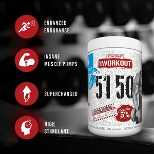 RICH PIANA 5% NUTRITION 5150 High Stimulant Pre-Workout Extreme Energy Focus Pumps Endurance