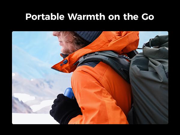 OCOOPA Hand Warmers Rechargeable 2 Pack, Magnetic Electric Handwarmer, 4 Levels Heat Up to 136℉, USB-C Portable Charger 10000mAh, Raynauds, Golf, Tech Gifts for Men, UT2s(MagTwins) Outdoorfun