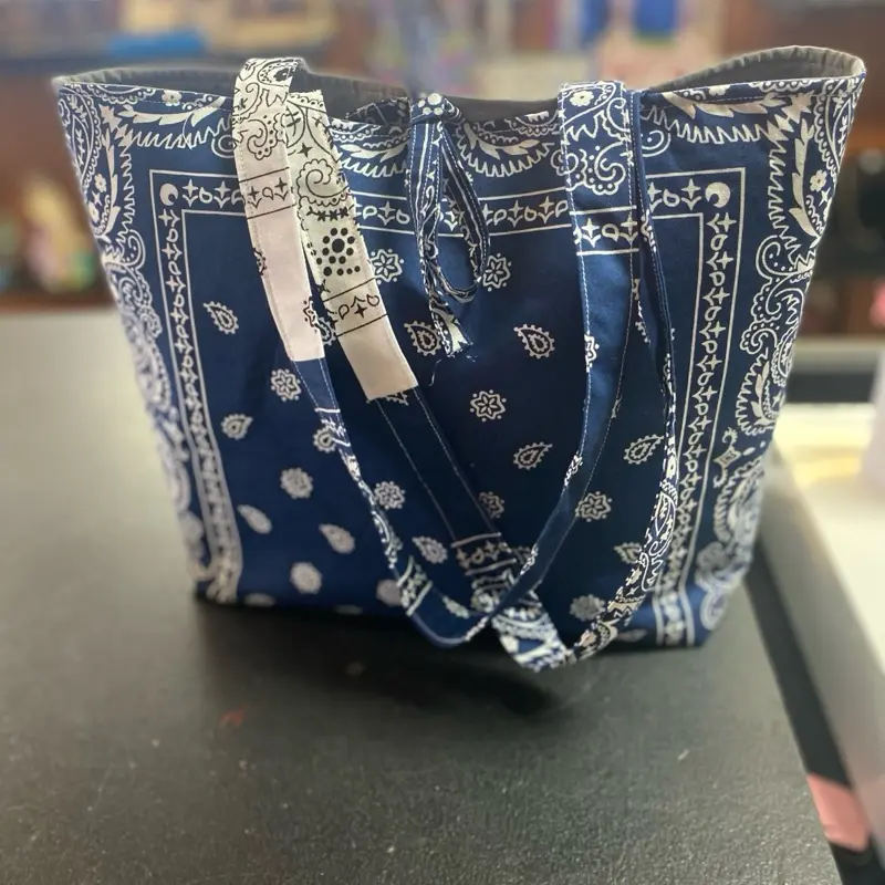 Bandana tote bag