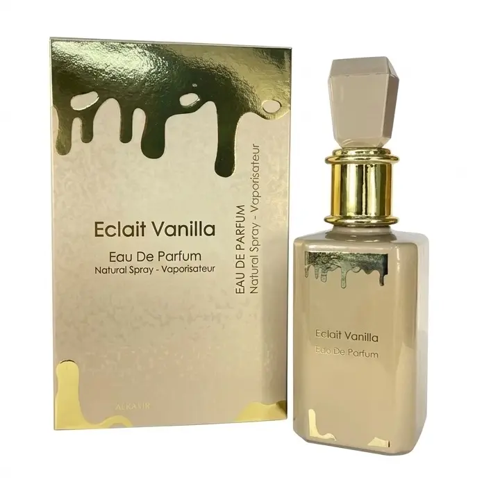 Eclait Vanilla Eau de Parfum – Warm Vanilla Perfume with Creamy Caramel, Honey, and Musk, Long-Lasting Sweet Gourmand Fragrance for Women, Affordable Luxury, Perfect for Day & Night Wear, 3.4 fl o