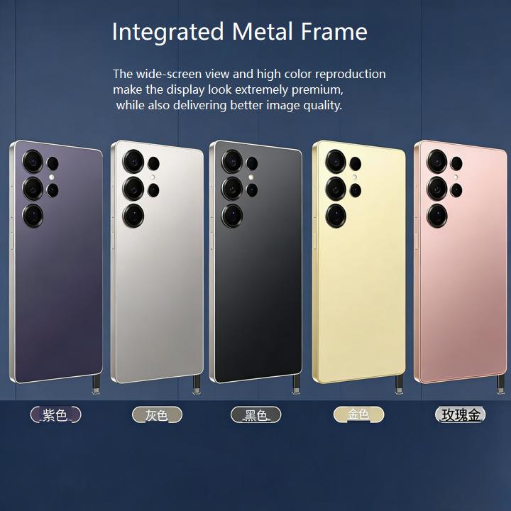 The new smart round-cornered mobile phone is equipped with multiple intelligent functions such as fingerprint unlocking, facial recognition unlocking, GPS positioning, and a stylus, making it an ideal smart office phone.