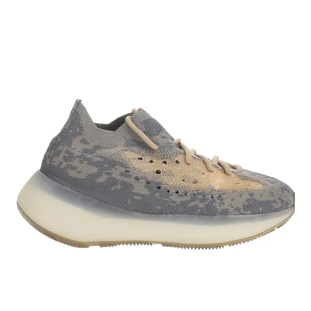adidas Mens Yeezy Boost 380 Adults Sneakers Shoes Casual - Beige, Grey