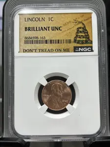 Lincoln 1C Brilliant UNC