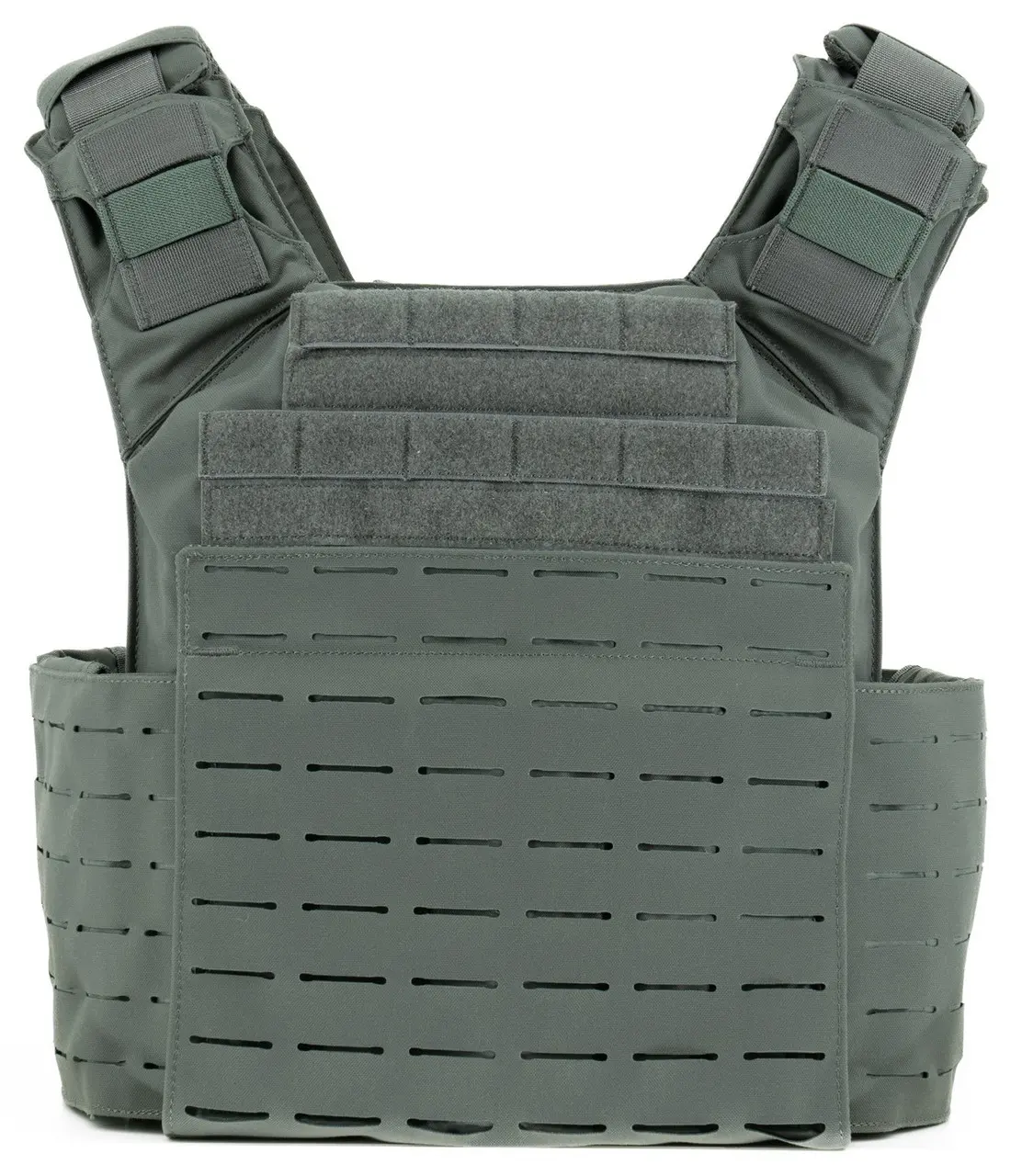 LA Police Gear Atlas MOLLE Plate Carrier - Tactical Equipment with Quick Release, Adjustable Size, Kodra Fabric, Plate Compatible for Sports & Outdoor Weight Training