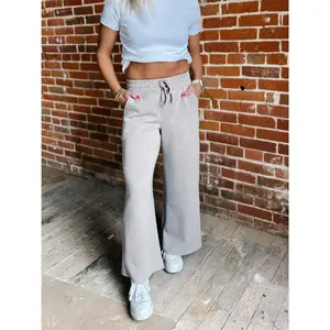 Off Duty Chic Cropped Pant, Heather Taupe
