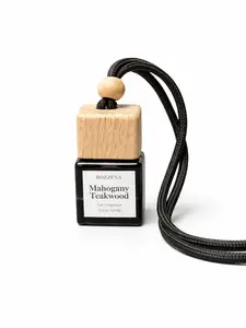 Mahogany Teakwood Car Freshener – 0.8 Oz Warm Woody Scent