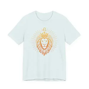 Astrology Zodiac Leo Lion King Unisex T-Shirt