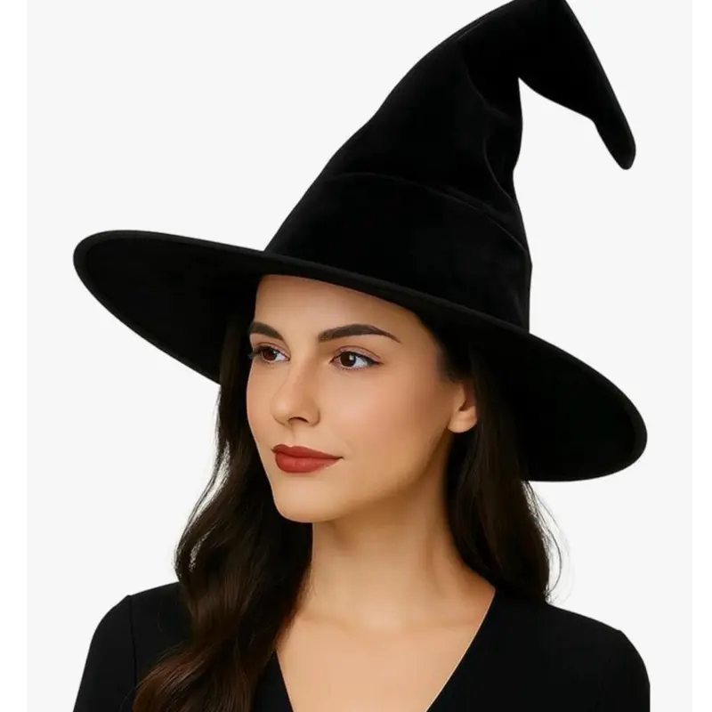 Slouched witch hat
