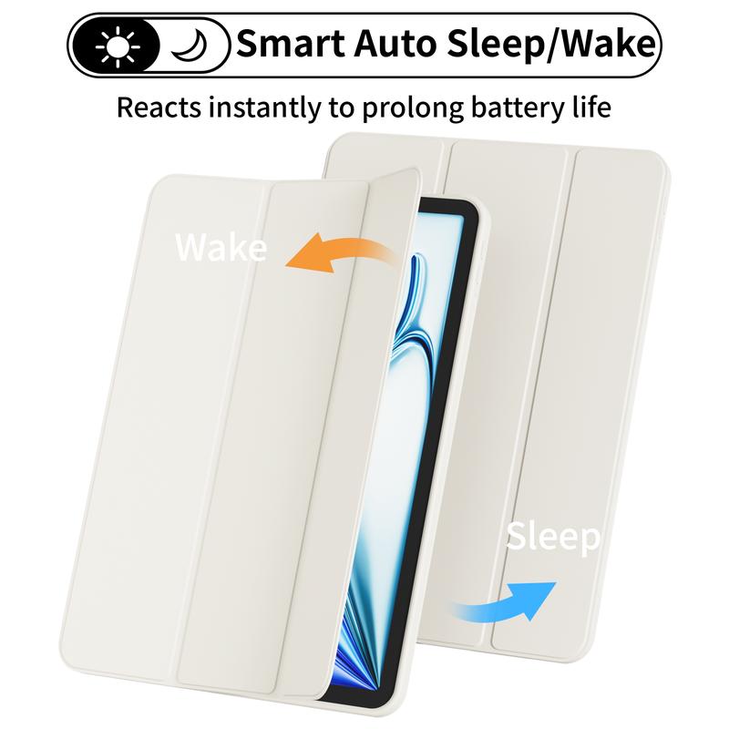 Kenke Case for iPad (A16) 11th Generation 11 Inch 2025,iPad 10th Gen Case 2022,iPad Air 11 Inch M3(2025)/M2(2024) 7th/6th Generation,iPad Air 5th / 4th Gen 2022/2020 10.9,Slim Trifold Stand