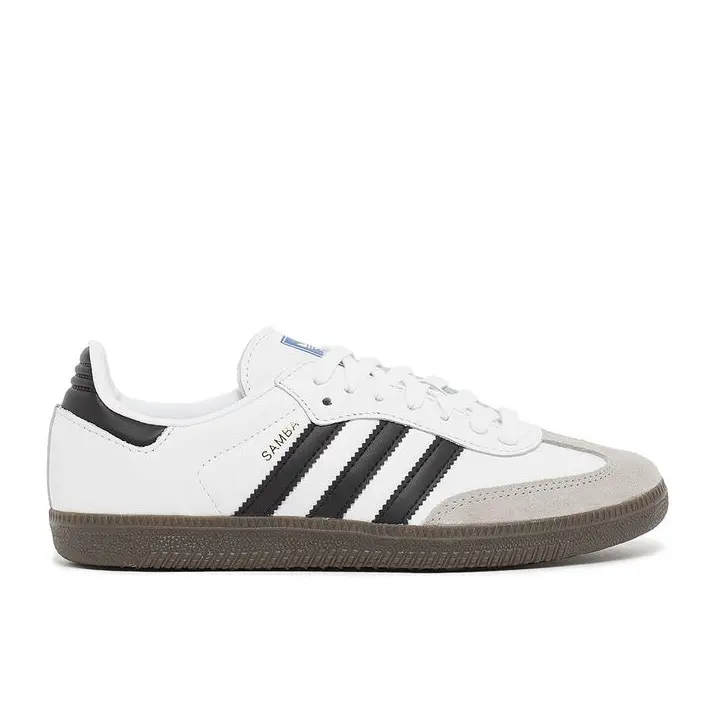 adidas Samba OG Cloud White Core Black IE3675 GS & Women's Fashion Sneaker New