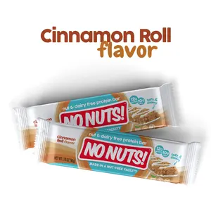 No Nuts! Cinnamon Roll Flavor Snack Bars - 12 Bar Pack