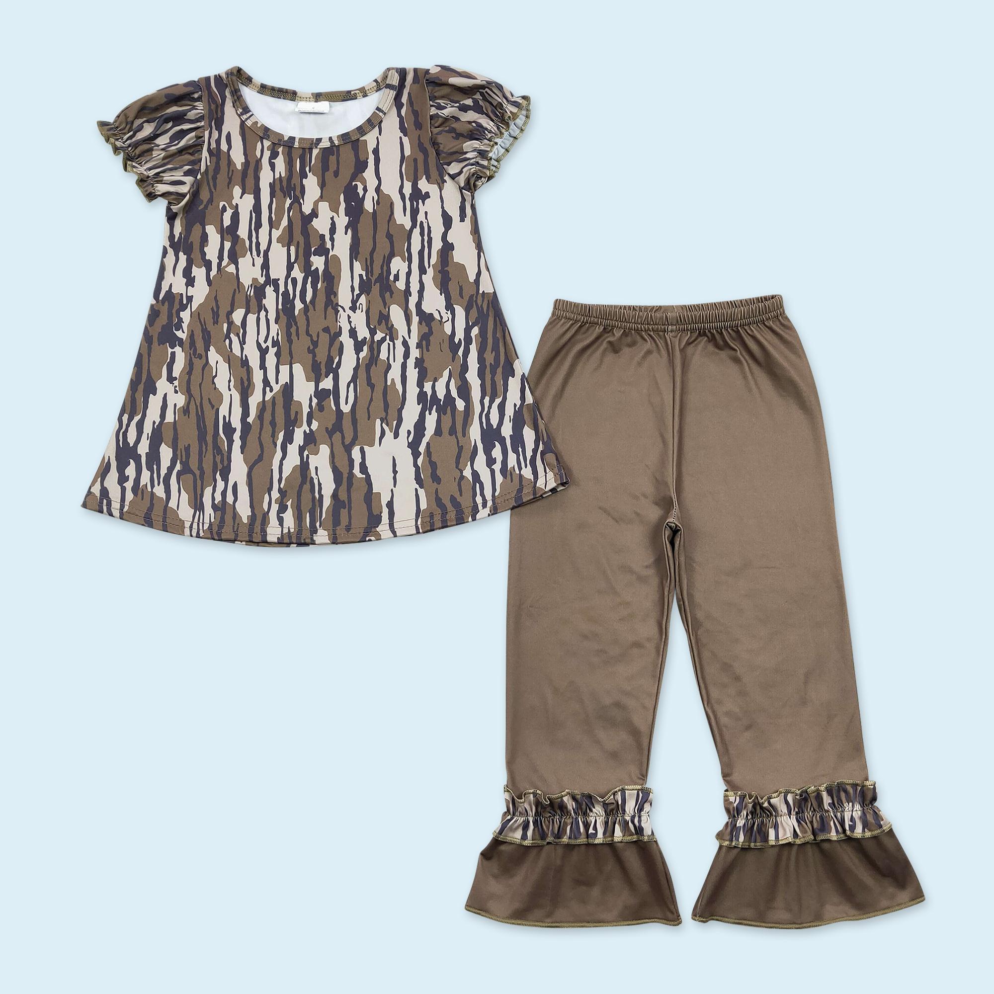 Baby girls camouflage summer dress