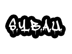 Firefighter S.Y.B.A.U.  Shut Your Up- Includes Two 1"x3" Sticker