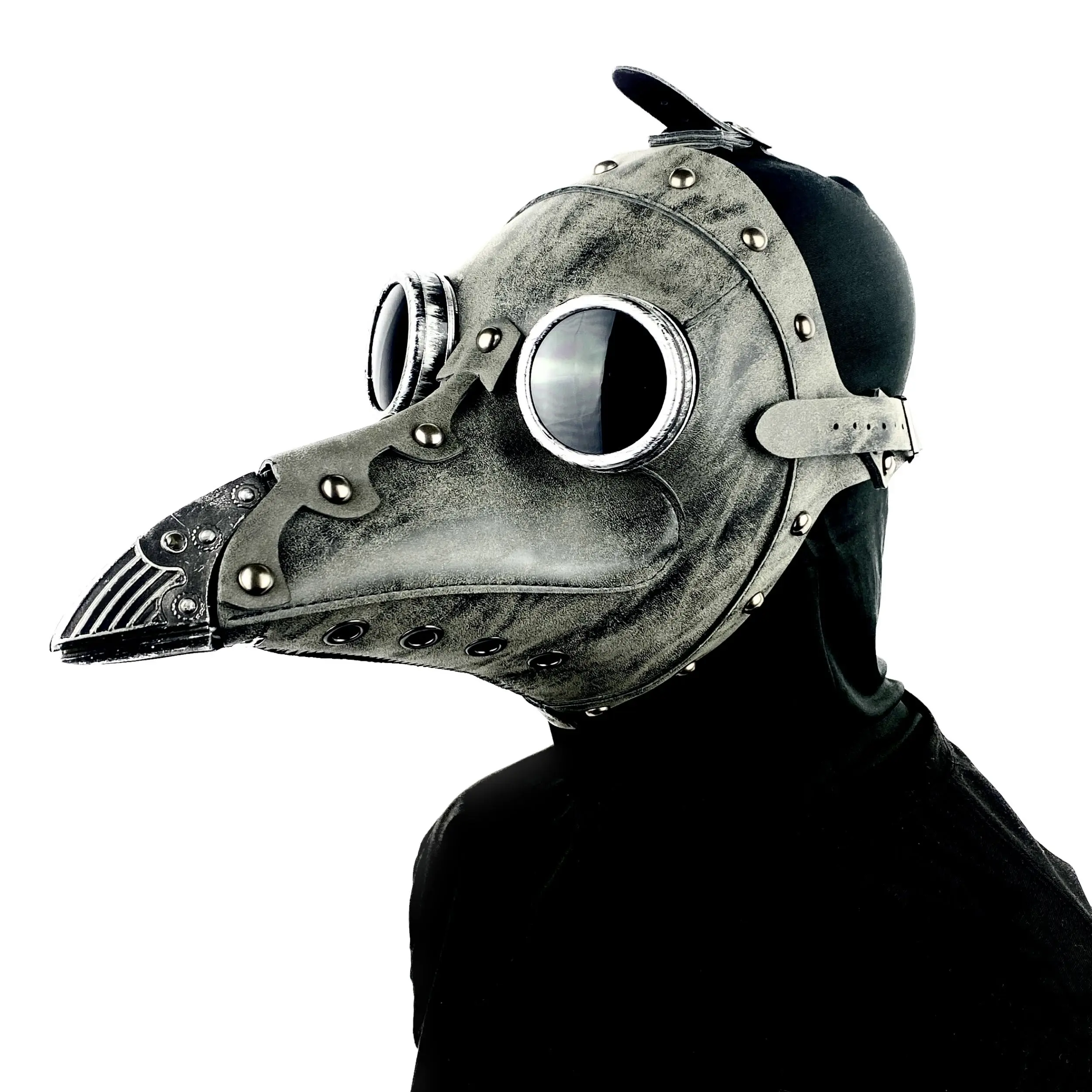 Steampunk Plague Doctor Mask, Long Nose Bird Beek Costume Masquerade ...