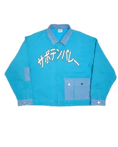 AZVA Studios Cactus Japan Jacket Blue