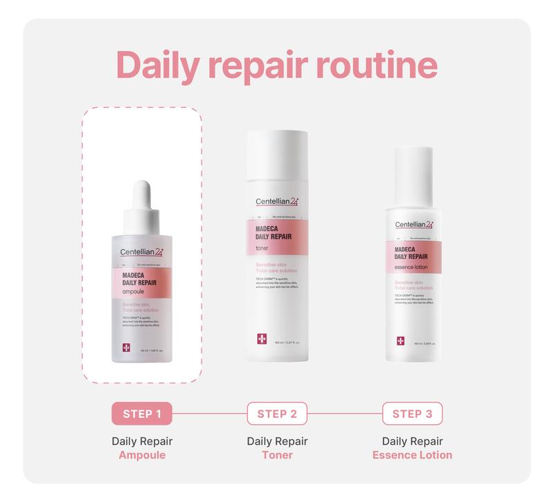 [Centellian24] Madeca Daily Repair Ampoule | Anti-Aging Hydrating Serum | Soothing & Moisture-Rich Formula | Korean Skincare | 1.69 fl oz
