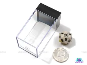 Empty Dice Display "Brick Box" | For 7 Piece Sets and (12) 16mm D6 Sets | Chessex