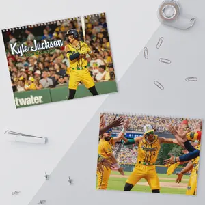 Kyle Jackson Banana Wall Calendar 2026, Gift For Fan, Gift For Sport Lover