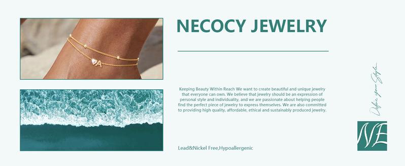 Tewiky Love Heart Initial Gold Anklets for Women Dainty CZ Anklet Trendy Waterproof Fashion Jewelry Gifts for Women Tewiky Love Heart Initial Gold Anklets for Women Dainty CZ Anklet Trendy Waterproof Fashion Jewelry Gifts for Women