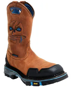 Cody James Men's 11" Decimator Waterproof Western Work Boot Nano - Bcjcwspw101