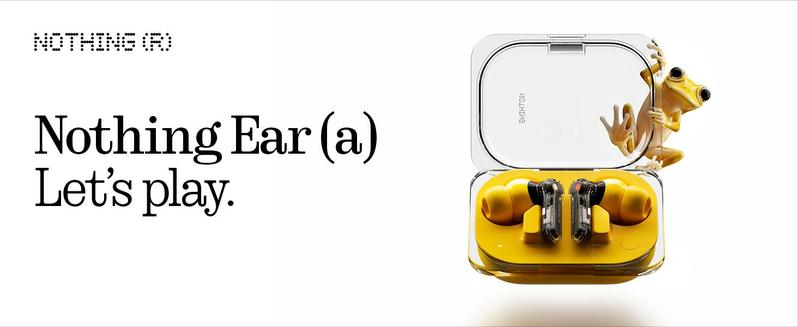 Nothing Ear (a) Wireless Earbuds with ChatGPT Integration, 45dB Hybrid Noise Cancelling Earbuds, Hi-Res Audio, Advanced Equaliser, Dual Connect, 6 Mics,42.5H Playtime Ear buds Wireless Bluetooth