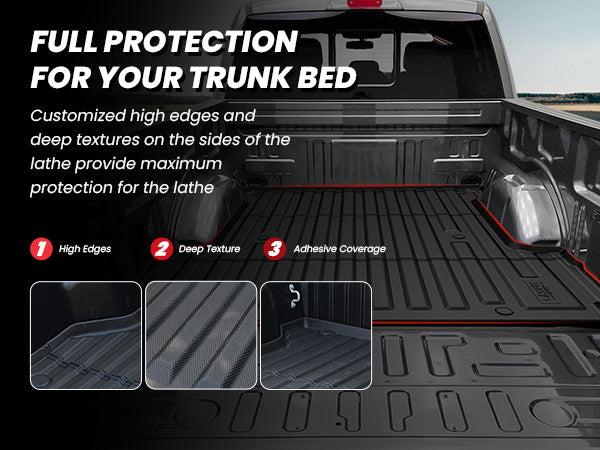 Lasfit fit for 2024-2026 Ford F-150 & Ford F-150 Lightning Truck Bed Mat, Not Fit Drop-in liners Lasfit fit for 2024-2026 Ford F-150 & Ford F-150 Lightning Truck Bed Mat, Not Fit Drop-in liners