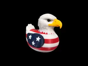 Patriotic Eagle Duck Car Decoration For Jeep Ducking Gift For Cruise Line Collectible Eagle Design Car