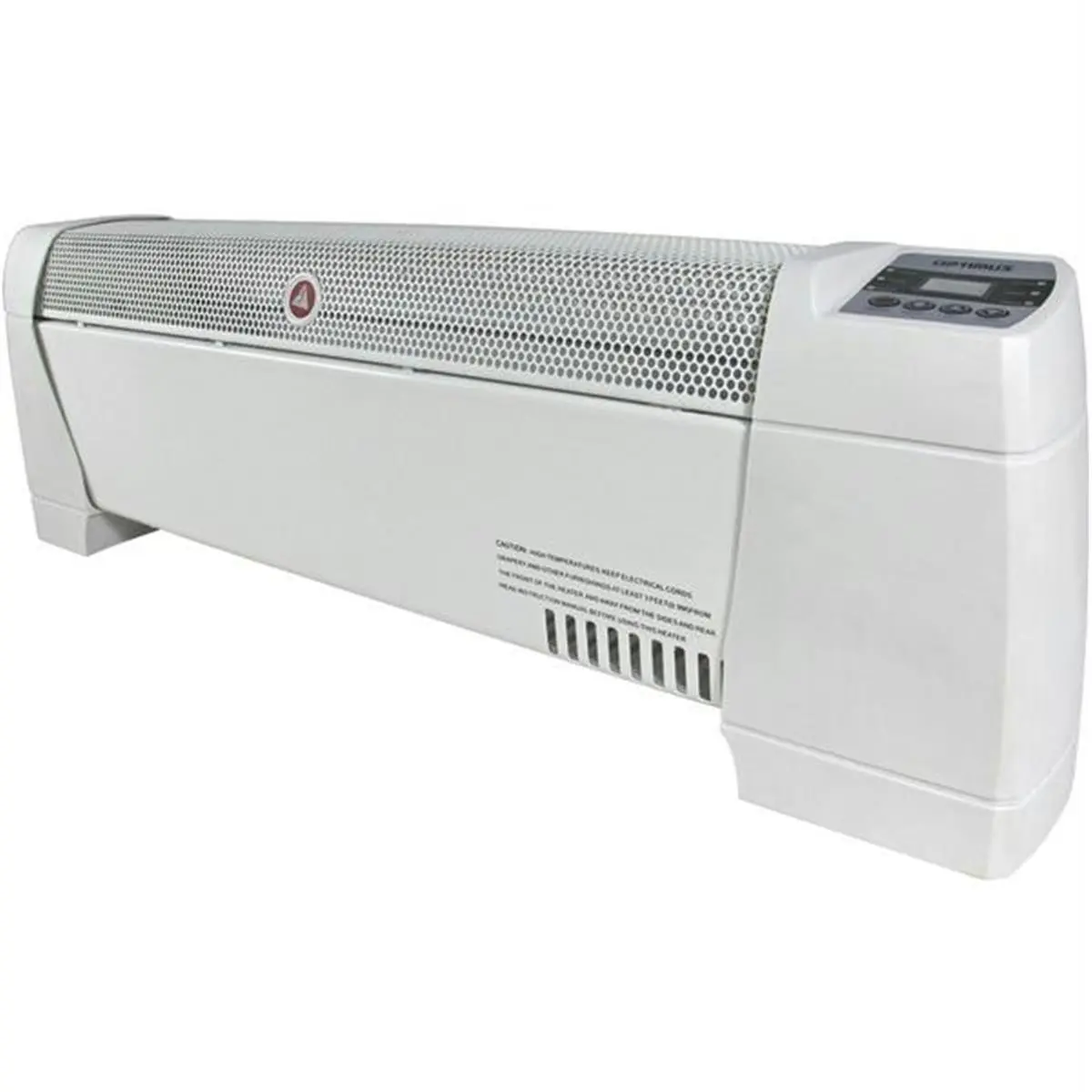 212 MAIN Optimus 30 in. Sheet Metal Baseboard Heater - Automatic, Adjustable Heating Temperature Thermostat-Equipped for Heat Control