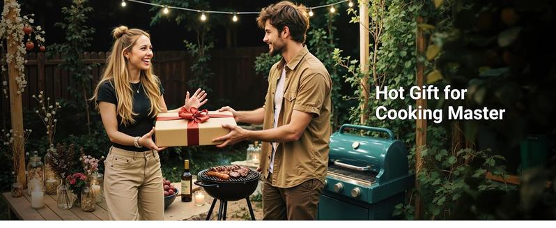 [ Valentine's Day gifts ]Saker One-Touch Max Fire Culinary Propane Cooking Blow Torch Gun with a Safety Lock, Charcoal Lighter, Flame Thrower, Kitchen Food Torch Head for Grill, Sous Vide, Outdoor BBQ (Tank Not Included)