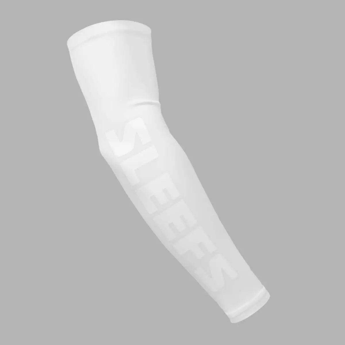 SLEEFS White Arm Sleeve Volleyball Accessories Compression & Comfort Remastered Adult Youth Sizes UVA UVB Protection Nylon Spandex Blend
