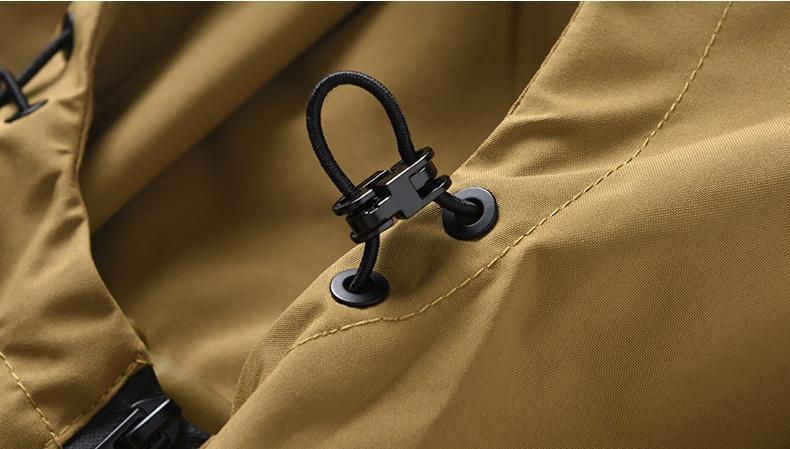 New Men's Windproof Waterproof Outdoor Sports Hiking Fishing Jacket, Pullover Couple Outdoor Travel Hiking Softshell Jacket, Unisex Same Style Jacket, Autumn Casual Versatile Fashion Hooded Workwear Coat Top, Men's Everyday Wear