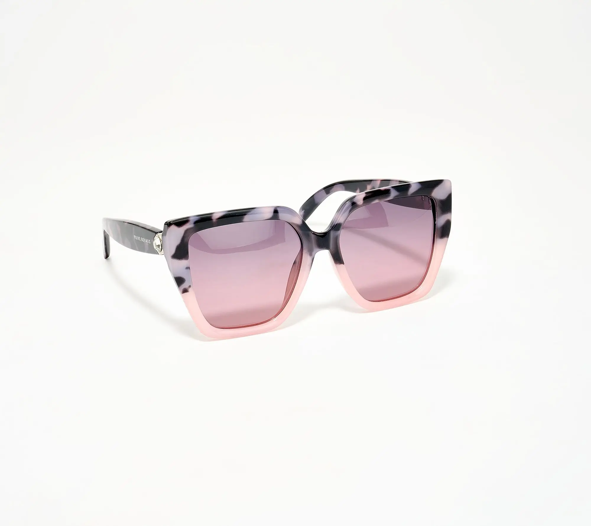 PRIVE REVAUX Port Miami Light Pink Square Sunglasses Polarized UV400 NWT Prive Revaux MODEL CITY Pink main image 4