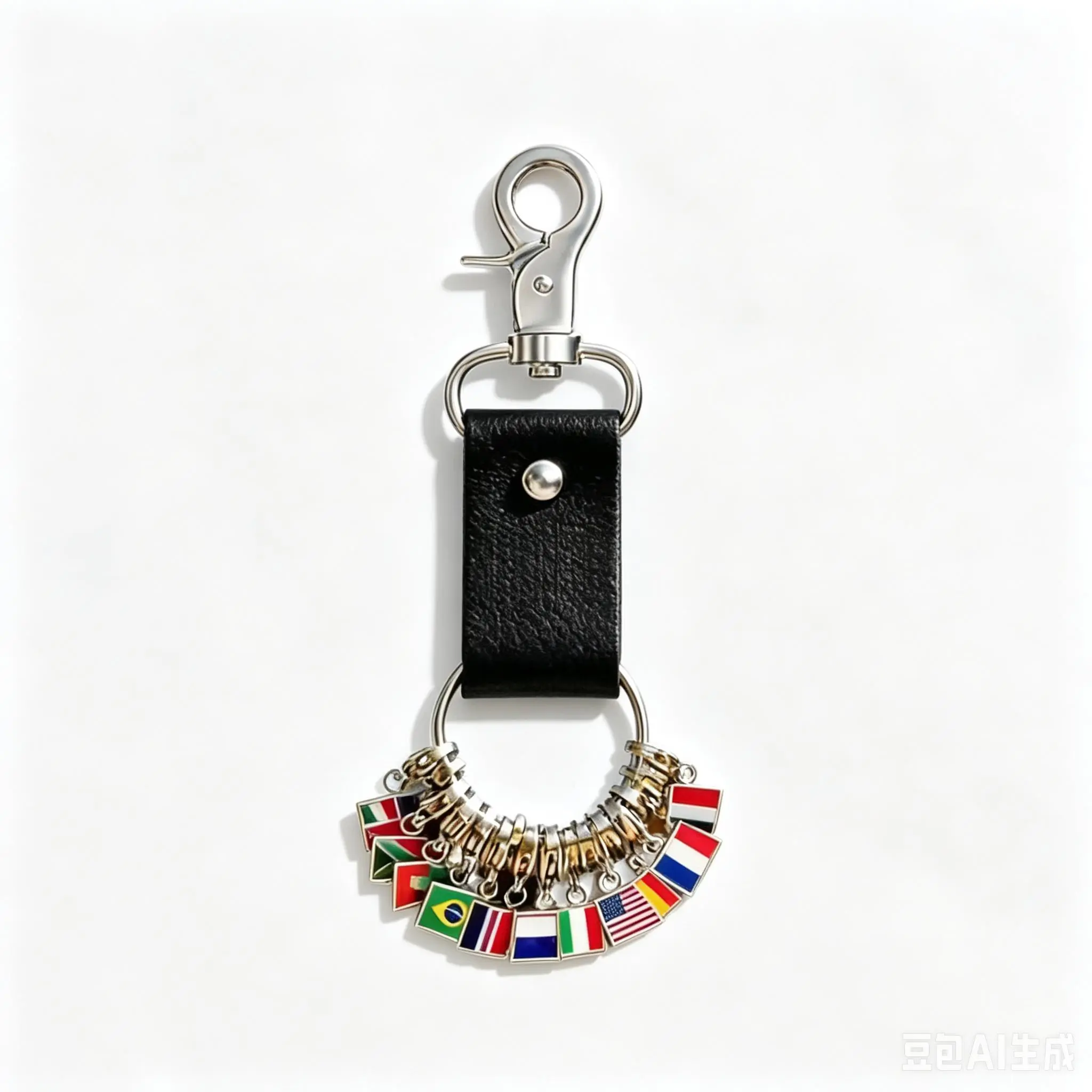 Small Multi-Function Keychain Charm - Budget Unisex Party Gift, Hanging Ornament for Backpack, Car, Handbag, DIY Jewelry, Festive Travel Souvenir (Graduation, Christmas)