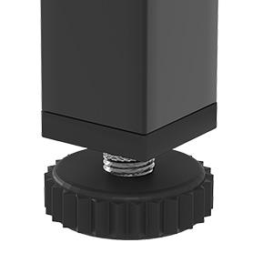 K1 Heavy Duty 7-Tier Over The Toilet Storage（With Basket and Paper Hook）Freestanding Above Toilet Shelf with Adjustable Feet，Space Saver Bathroom Shelves 9.3"D x 33.5"W x 63.8"H，Rustic Brown