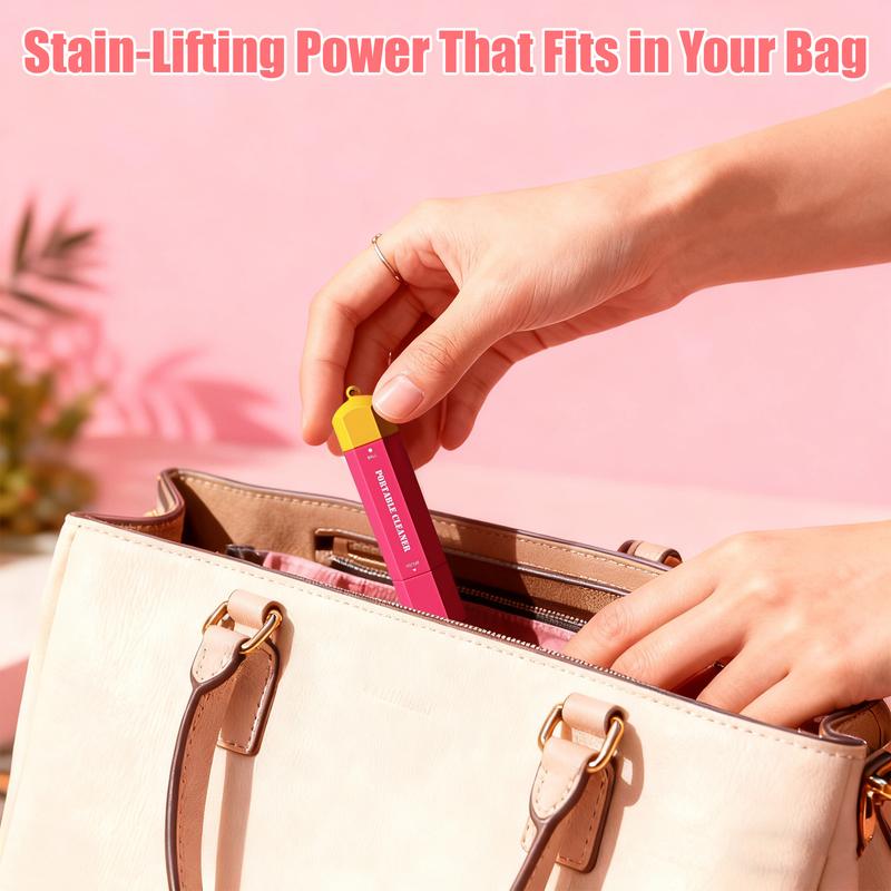 SimplyGone Magic Stain Wand Portable Travel-Friendly Instant Stain Remover Pen for Clothes Kids Clothes Fabrics Shoes & Bags Coffee Oil Makeup Food Stains Drunk Red Household Cleaner Winter Cleaning Essential Christmas Gift