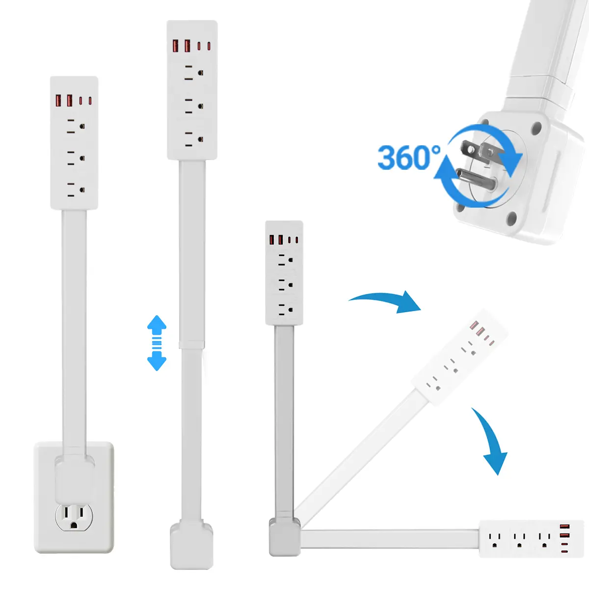 Retractable extension cord - TikTok Shop