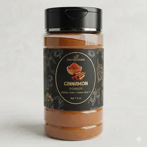 ZF Organic Cinnamon Powder – Fresh, Aromatic & Antioxidant-Rich Spice | 7.0 oz